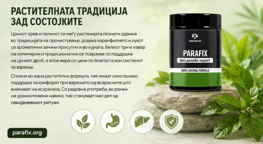 Parafix — растителната традиција зад состојките